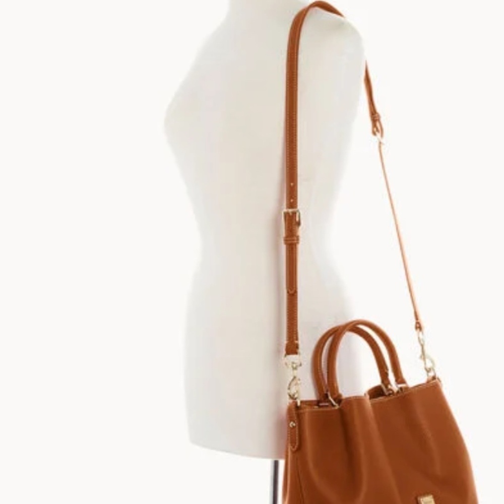 Dooney and Bourke Lucca pebbled leather Barlow teal - Picture 10 of 10